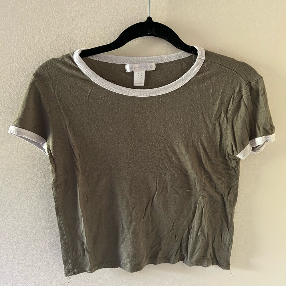 Super Soft Loose Cropped Tee